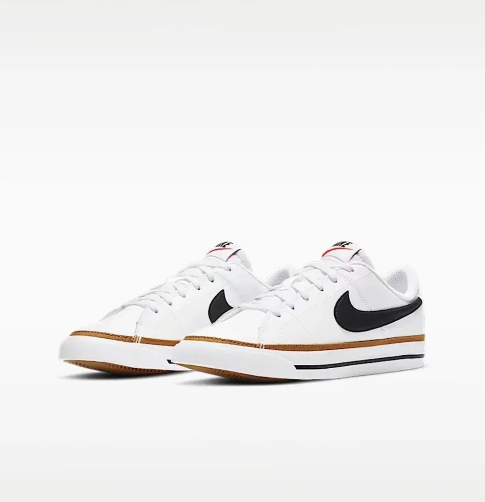 NEW! 7Y Nike Court Legacy GS White Little & Big Kid Unisex Sneakers